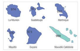 map dom-tom